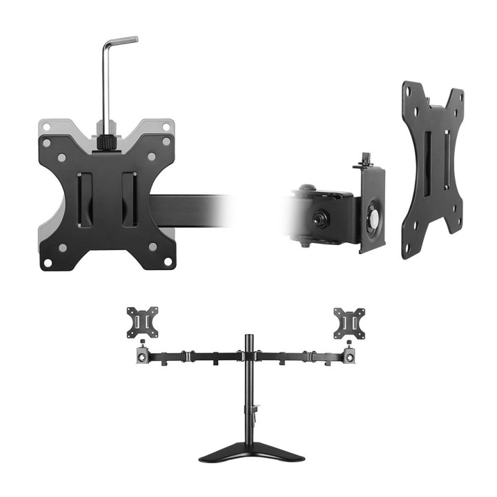 Ewent EW1536 montagem e suporte para monitores 81,3 cm (32") Independente Preto