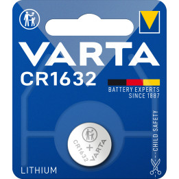 Varta 1x 3V CR 1632 Bateria descartável CR1632 Lítio