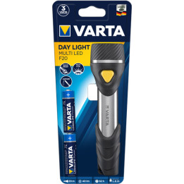 Lanterna de mão Varta Day Light Multi LED F20 Preto