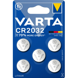Pilha Varta CR2032 Lítio (Pack de 5)
