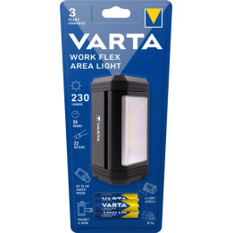 Lâmpada de emergência Varta WORK FLEX AREA LIGHT 230 lm Preto