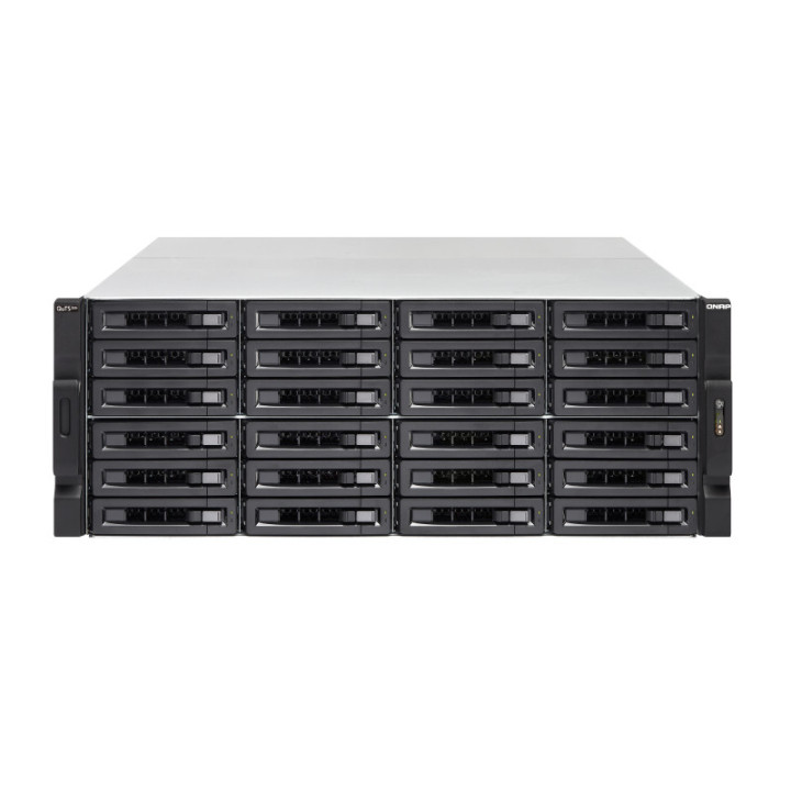 QNAP TS-h2483XU-RP NAS Rack (4U) Ethernet LAN Preto E-2236
