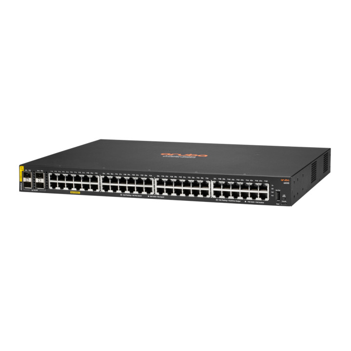 Hewlett Packard Enterprise Aruba 6000 48G Class4 PoE 4SFP 370W Gerido L3 Gigabit Ethernet (10 100 1000) Power over Ethernet