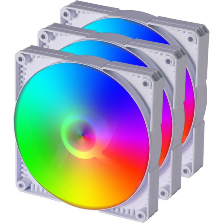 Ventoinha Phanteks SK PWM D-RGB Pack 3 - 140mm Branco