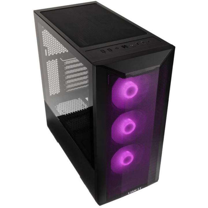 Caixa ATX Lian Li Lancool II Mesh C RGB Preta Vidro Temperado