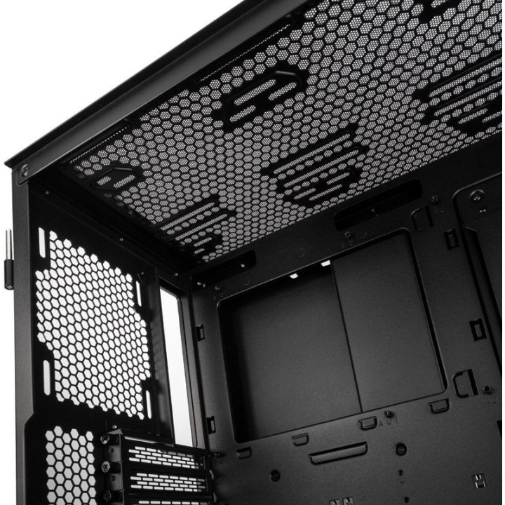 Caixa ATX Lian Li Lancool II Mesh C RGB Preta Vidro Temperado