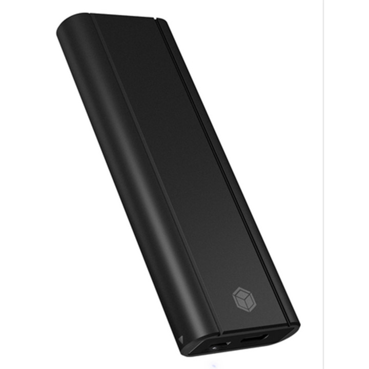 ICY BOX IB-1807MT-C31 Caixa para Discos Rígidos Compartimento SSD Preto M.2