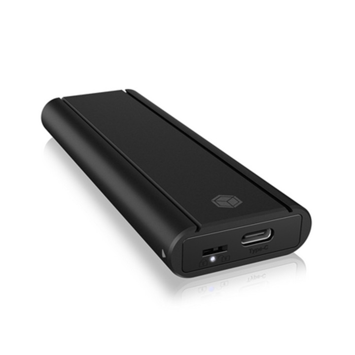 ICY BOX IB-1807MT-C31 Caixa para Discos Rígidos Compartimento SSD Preto M.2