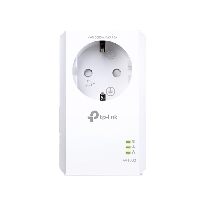 TP-Link TL-PA7017P adaptador de rede PowerLine 1000 Mbit s Ethernet LAN Branco 1 unidade(s)