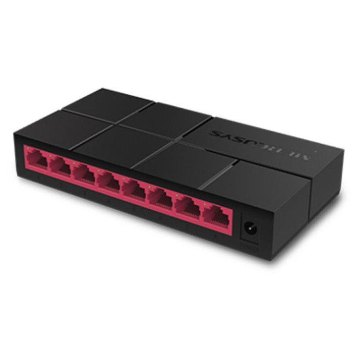 Switch SOHO Mercusys MS108G Mini 8 Portas 10/100/1000 Mbps Plug and