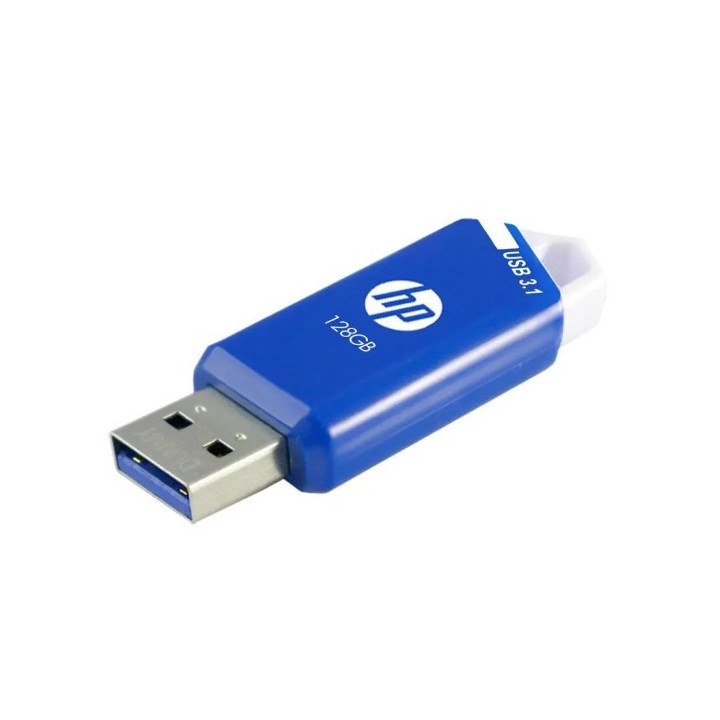 Pendrive HP x755w 128GB USB Type-A 3.2 Gen 1 (3.1 Gen 1) Azul, Branco