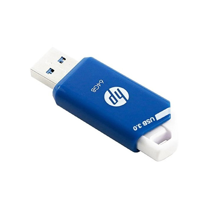 Pendrive HP x755w 64GB USB Type-A 3.2 Gen 1 (3.1 Gen 1) Azul, Branco
