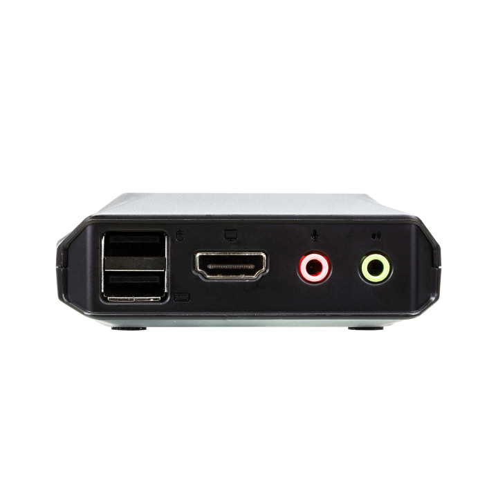 ATEN Switch KVM de Cabo 4K HDMI de 2 portas USB com seletor de porta remota