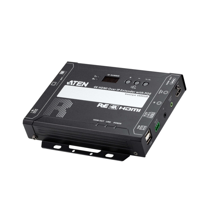 ATEN Recetor HDMI 4K sobre IP com PoE