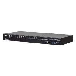 ATEN Switch KVM 16 portas USB 3,0 4K HDMI