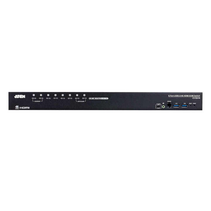 ATEN Switch KVM 8 portas USB 3,0 4K HDMI
