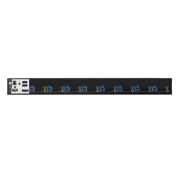 ATEN Switch USB 3.0 4K DisplayPort KVM de 8-Portas
