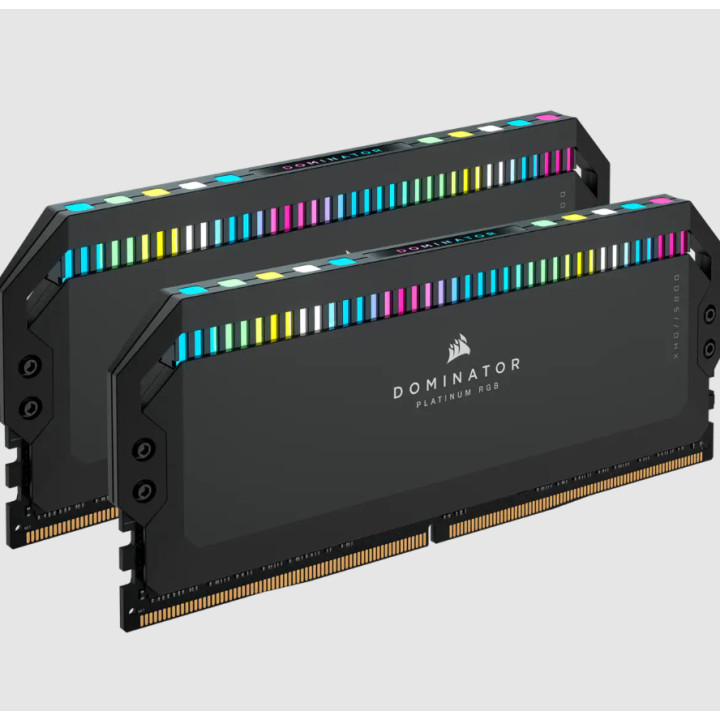 Memória Corsair 64GB (2x32GB) DDR5 5600MHz CL40 RGB Preto
