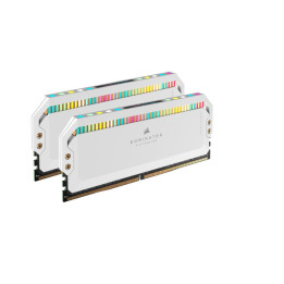 Memória Corsair Dominator 32GB (2x16GB) DDR5 6200MHz CL36 RGB Branco