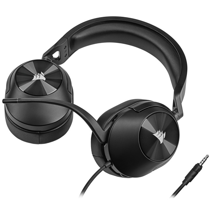 Headset Gaming Corsair HS55 SURROUND Jack 3.5mm Carbono