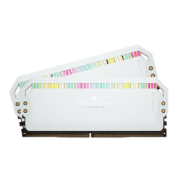 Memória Corsair 32GB (2x16GB) DDR5 5200MHz CL40 RGB Branco