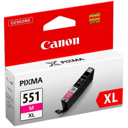 Canon CLI-551XL M w sec tinteiro 1 unidade(s) Original Rendimento alto (XL) Magenta foto