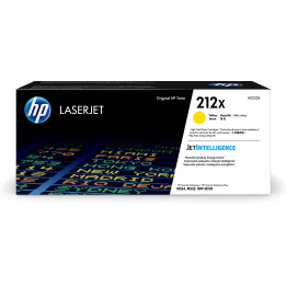 HP Toner LaserJet Original 212X Amarelo de elevado rendimento
