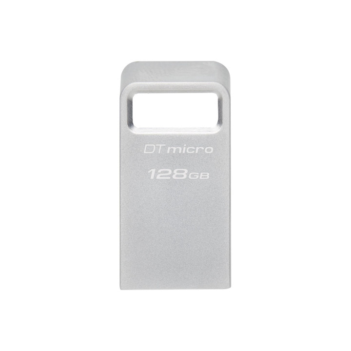 Pendrive Kingston Technology DataTraveler Micro 128GB USB Type-A 3.2 Gen 1 (3.1 Gen 1) Prateado