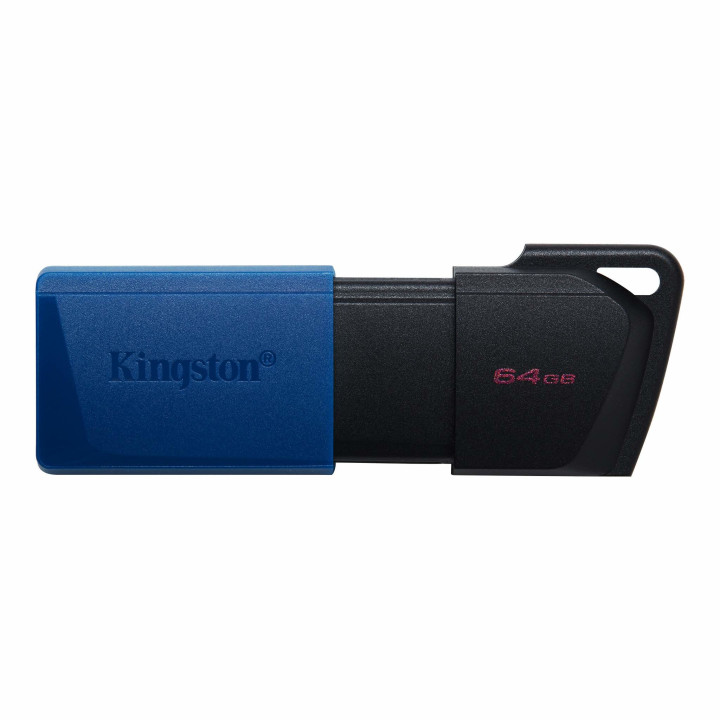 Pendrive Kingston Technology DataTraveler Exodia M 64GB USB Type-A 3.2 Gen 1 (3.1 Gen 1) Preto, Azul