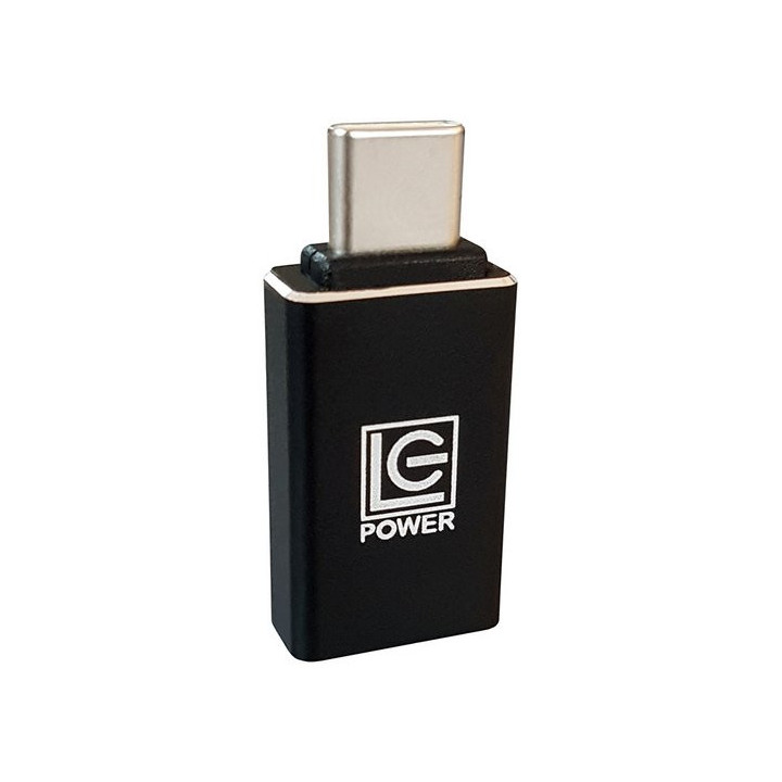 Adaptador LC-Power USB C p/ USB A Preto