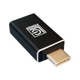 Adaptador LC-Power USB C p/ USB A Preto