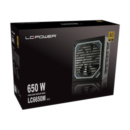 Fonte LC-Power LC6650M V2.31 650W 80Plus Gold