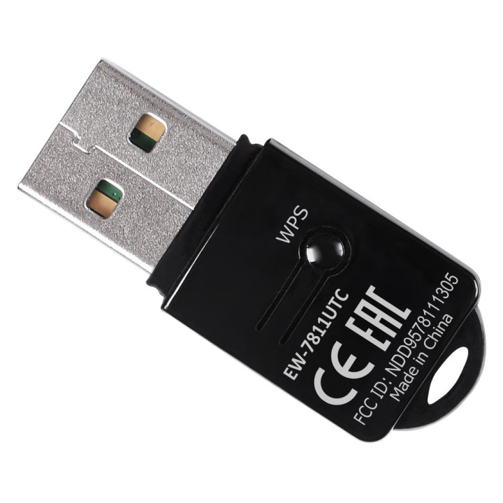Placa de rede Wireless Edimax AC600 WLAN 600 Mbit/s Dual Band