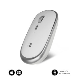 SUBBLIM SUBMO-RFM0001 rato Ambidestro RF Wireless Ótico 1600 DPI