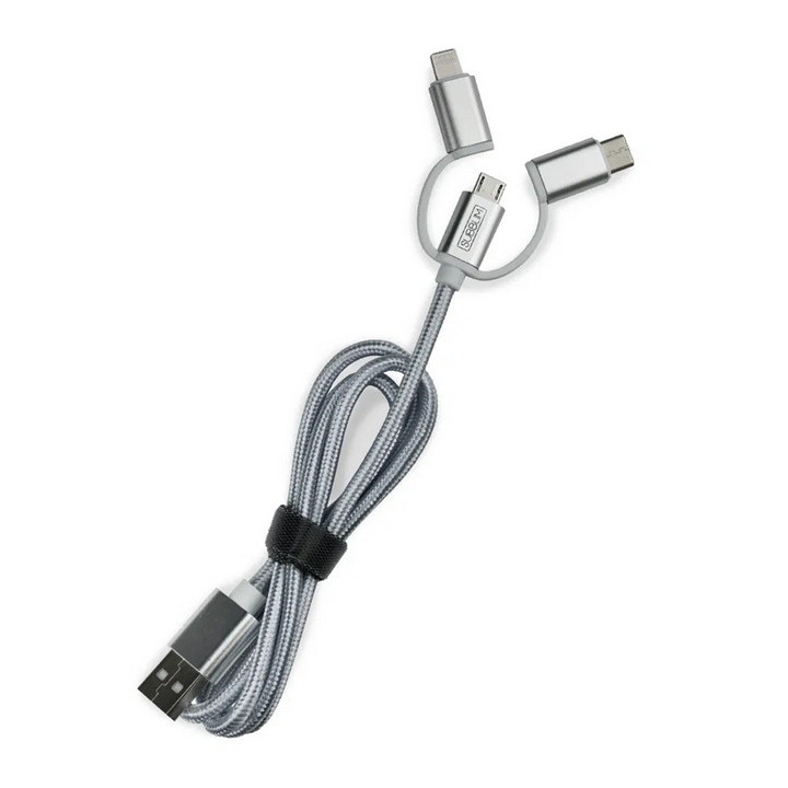 SUBBLIM SUB-CHG-4CC001 carregador de dispositivos móveis Prateado Automático