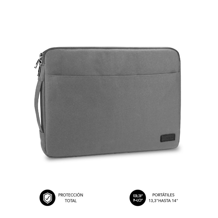 SUBBLIM SUB-LS-0PS0002 mala para portáteis 35,6 cm (14") Estojo Cinzento