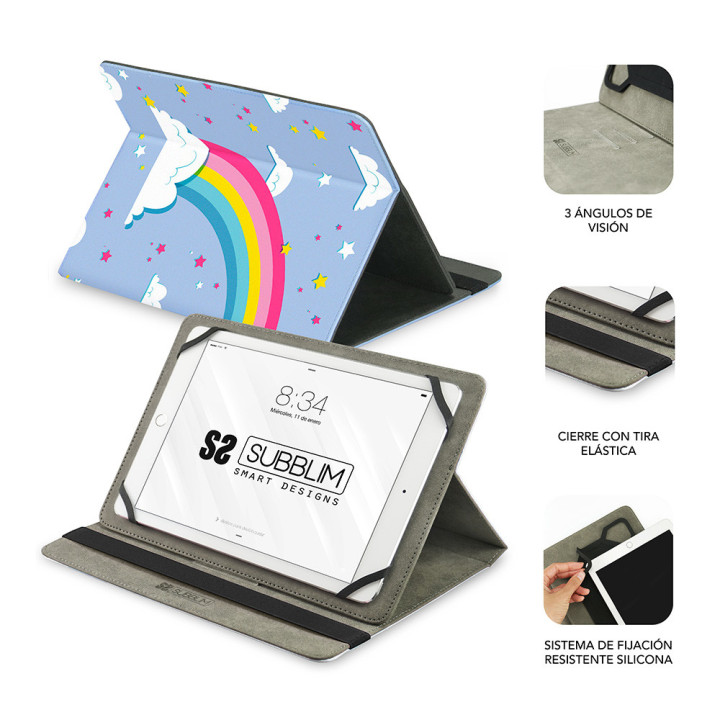 SUBBLIM SUB-CUT-4TC008 capa para tablet 25,6 cm (10.1") Fólio