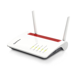 FRITZ!Box 6850 5G router sem fios Gigabit Ethernet Dual-band (2,4 GHz   5 GHz) 3G 4G Preto, Vermelho, Branco