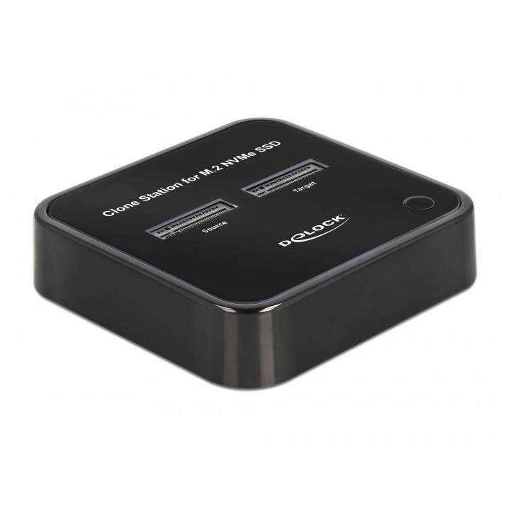 DeLOCK 64177 Docking Station para Discos Rígidos USB 3.2 Gen 2 (3.1 Gen 2) Type-C Preto