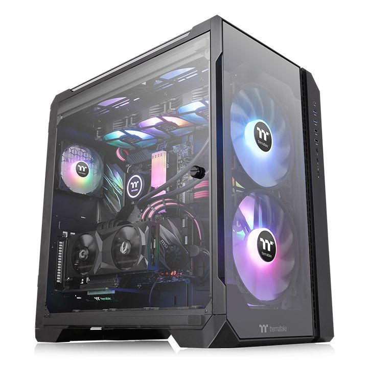 Thermaltake View 51 TG ARGB Midi Tower Preto