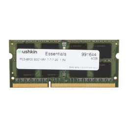 Mushkin Essentials-Series 4GB DDR3 PC3 8500 Unbuffered NON-ECC