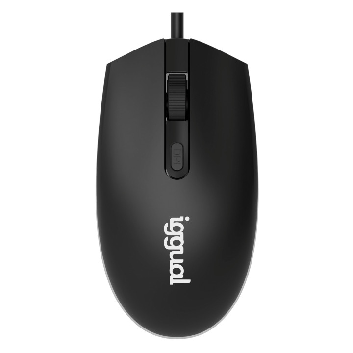 iggual IGG317624 rato Ambidestro USB Type-A Ótico 1600 DPI