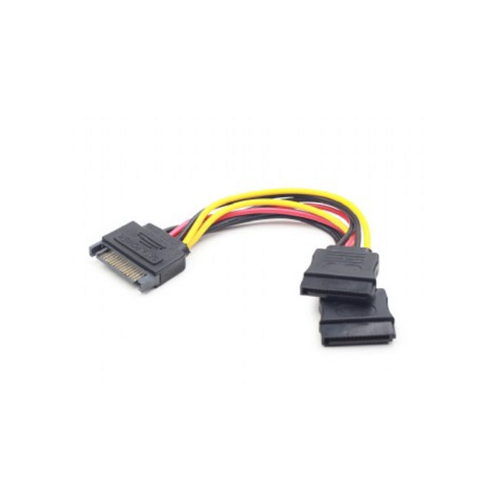 Gembird CC-SATAM2F-01 cabo SATA 0,15 m Multicor