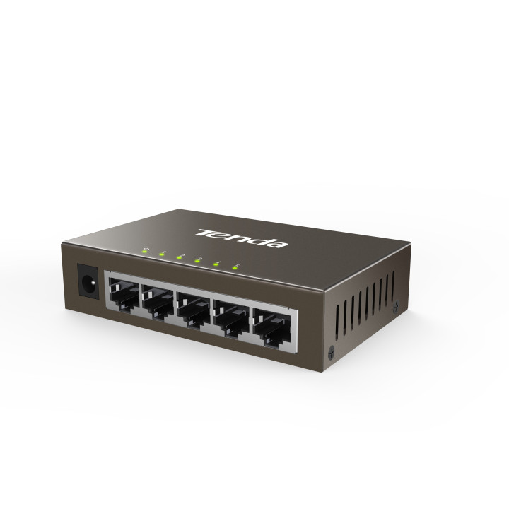 Tenda TEG1005D switch de rede Não-gerido Gigabit Ethernet (10 100 1000) Cinzento