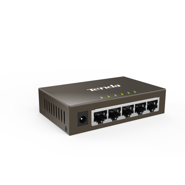 Tenda TEG1005D switch de rede Não-gerido Gigabit Ethernet (10 100 1000) Cinzento