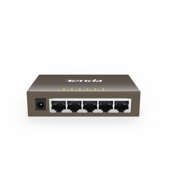 Tenda TEG1005D switch de rede Não-gerido Gigabit Ethernet (10 100 1000) Cinzento