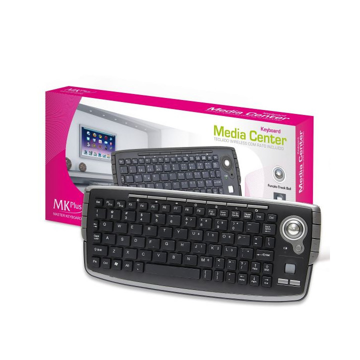 Teclado Wireless MKPLUS Media Center