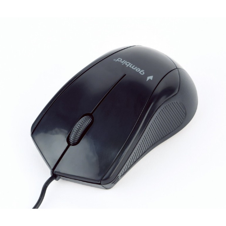 Gembird MUS-3B-02 rato Ambidestro USB Type-A Ótico 1000 DPI