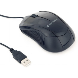 Rato Gembird Ambidestro USB Type-A Ótico 1000 DPI