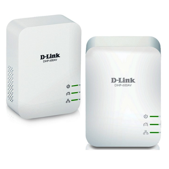 Powerline D-Link DHP-601AV AV1000 Gigabit Starter Kit